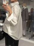 画像8: ●期間限定●ご予約10倍ポイント対象●ayane26ss【11/21 LIVEアイテム】裾立体タックシャツ（予約/3） (8)
