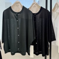 ●期間限定●ご予約10倍ポイント対象●ayane26ss【11/21 LIVEアイテム】ドルマンニットシアーカーディガン（予約/3）