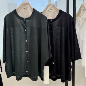 画像1: ●期間限定●ご予約10倍ポイント対象●ayane26ss【11/21 LIVEアイテム】ドルマンニットシアーカーディガン（予約/3）