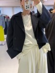 画像2: ●期間限定●ご予約10倍ポイント対象●ayane26ss【11/21 LIVEアイテム】ショート丈テーラードジャケット（予約/2） (2)