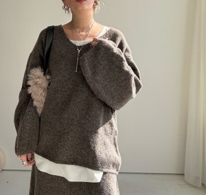 画像14: ●期間限定●ご予約5倍ポイント対象●【11/24 LIVEアイテム】もっちりニットセットアップ（予約/1）