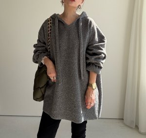 画像12: ●期間限定●ご予約5倍ポイント対象●【11/24 LIVEアイテム】起毛オーバーフーディ（予約/1）