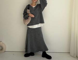 画像17: ●期間限定●ご予約5倍ポイント対象●【11/24 LIVEアイテム】もっちりニットセットアップ（予約/1）