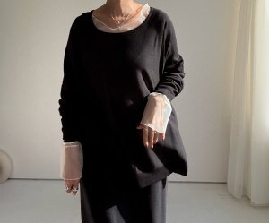 画像14: ●期間限定●ご予約5倍ポイント対象●【11/24 LIVEアイテム】シアードッキングトップス（予約/1）