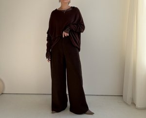 画像2: ●期間限定●ご予約5倍ポイント対象●【11/24 LIVEアイテム】ハンサムシルエットストレッチ起毛パンツ（予約/1）