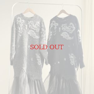 画像4: ●期間限定●【11/24 LIVEアイテム】ドッキングニット×チュールワンピ（予約/1）