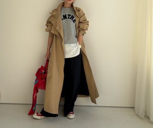 画像9: ●期間限定●ご予約10倍ポイント対象●【11/24 LIVEアイテム】立体スリーブロングトレンチ（予約/3）