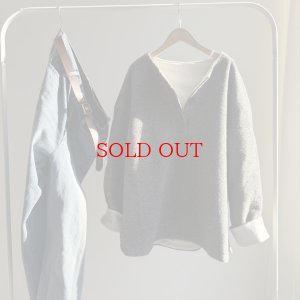 画像2: ●期間限定●【11/24 LIVEアイテム】ヘンリー起毛プルオーバー（予約/1）