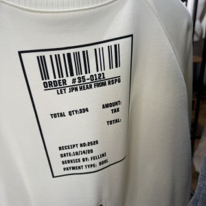 画像2: ●メーカー在庫限り●SALE●30日まで●【11/28 LIVEアイテム】裏毛布バックロゴスエット