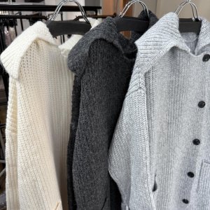 画像2: ●メーカー在庫限り●半額‼︎SALE●30日まで●【11/28 LIVEアイテム】ニットロングカーディガン