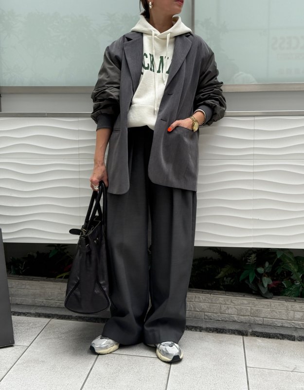 画像2: ●SALE● 【 liveご紹介アイテム】MA-1sleeve over jacket（セットアップ可能） (2)