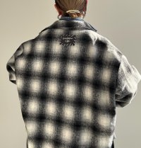 ●期間限定●ご予約5倍ポイント対象●【12/6 LIVEアイテム】オンブレネルシャツジャケット（予約/1）