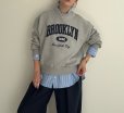 画像4: ●期間限定●ご予約5倍ポイント対象●【12/6 LIVEアイテム】BROOKLYN裏起毛スエット（予約/1） (4)