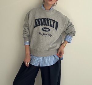 画像4: ●期間限定●ご予約5倍ポイント対象●【12/6 LIVEアイテム】BROOKLYN裏起毛スエット（予約/1）