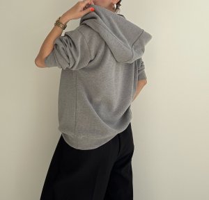 画像4: ●期間限定●ご予約5倍ポイント対象●【12/6 LIVEアイテム】オフショル＆パーカー2WAYプルオーバー（予約/1）