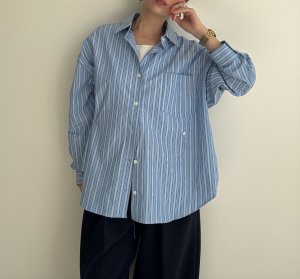 画像2: ●期間限定●ご予約5倍ポイント対象●【12/6 LIVEアイテム】アレンジデザインストライプシャツ（予約/1）