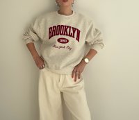 ●期間限定●ご予約5倍ポイント対象●【12/6 LIVEアイテム】BROOKLYN裏起毛スエット（予約/1）