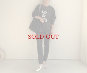 画像19: ●大人のカジュアルスタイルに【12/9 LIVEアイテム】裏起毛オーバーロゴスエット