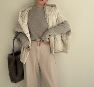 画像16: ●メーカー生産枠限り●なくなり次第終了【12/9LIVEアイテム】リブ袖ドッキング中綿ジャケット（メーカー確認後お取り寄せ）