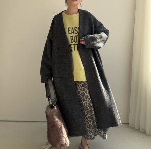 画像3: ●数量限定【12/9 LIVEアイテム】ノーカラーウールコーディガン