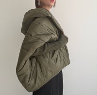 ●メーカー生産枠限り●なくなり次第終了【12/9LIVEアイテム】リブ袖ドッキング中綿ジャケット（メーカー確認後お取り寄せ）