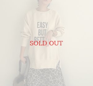 画像11: ●大人のカジュアルスタイルに【12/9 LIVEアイテム】裏起毛オーバーロゴスエット