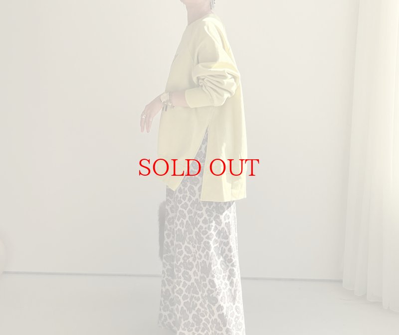 画像7: ●大人のカジュアルスタイルに【12/9 LIVEアイテム】裏起毛オーバーロゴスエット (7)