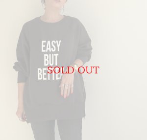 画像17: ●大人のカジュアルスタイルに【12/9 LIVEアイテム】裏起毛オーバーロゴスエット