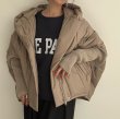 画像9: ●メーカー生産枠限り●なくなり次第終了【12/9LIVEアイテム】リブ袖ドッキング中綿ジャケット（メーカー確認後お取り寄せ） (9)