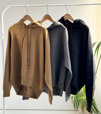 ●SALE●【12/13 LIVEアイテム】ニットフーディ（セットアップ可能）