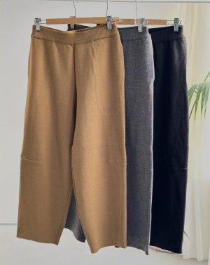 画像1: ●SALE●【12/13 LIVEアイテム】ニットカーブパンツ（セットアップ可能）