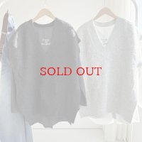 ●半額SALE●【12/28 LIVEアイテム】●Vネックオーバーニットベスト