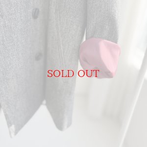 画像2: ●SALE●【12/16 LIVEアイテム】●ボルドー配色テーラードジャケット