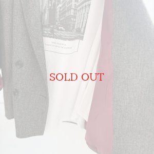 画像4: ●SALE●【12/16 LIVEアイテム】●ボルドー配色テーラードジャケット