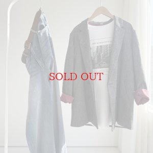 画像1: ●SALE●【12/16 LIVEアイテム】●ボルドー配色テーラードジャケット