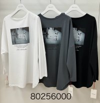 ●半額●メーカーSALE●【12/22 LIVEアイテム】● 前後2wayフォトプリントロゴT80256000（メーカー確認後確保）