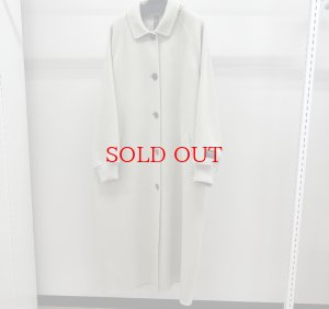 画像1: ●メーカーSALE●【12/22 LIVEアイテム】● リブ袖ウールロングコート（メーカー確認後確保）