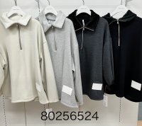 ●メーカーSALE●【12/22 LIVEアイテム】●裏毛布ハーフジッププルオーバー（セットアップ可能）80256526 （メーカー確認後確保）