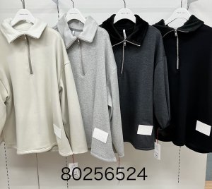 画像1: ●メーカーSALE●【12/22 LIVEアイテム】●裏毛布ハーフジッププルオーバー（セットアップ可能）80256526 （メーカー確認後確保）