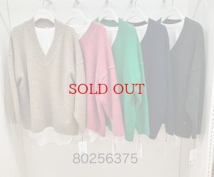 画像1: ●メーカーSALE●【12/22 LIVEアイテム】●レイヤードTセットVネックニット80256375（メーカー確認後確保）