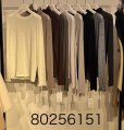 画像1: ●メーカーSALE●【12/22 LIVEアイテム】●カシミヤシルクソフトクルーネック 80256151（メーカー確認後確保） (1)
