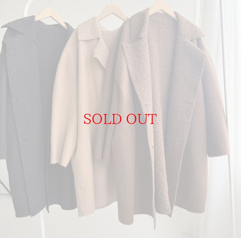 画像1: ●SALE●【12/25 LIVEアイテム】●リバーシブルボアコート (1)