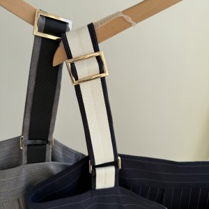 画像3: ●年末年始限定SALE●【12/28 LIVEアイテム】●ピンストライプジップサロペット （メーカー確認後確保）