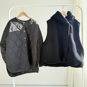 画像4: ●年末年始限定SALE●【12/28 LIVEアイテム】●マルチWAY中綿アウター＆ボアフーディSETアウター （メーカー確認後確保）