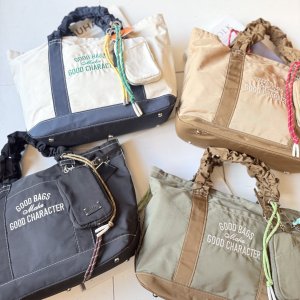 画像2: ●期間限定掲載●【完全受注生産】●ご予約10倍ポイント対象◎チャーム付刺繍ロゴ２WAYハンドルトート（予約/5）