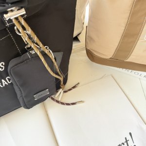 画像3: ●期間限定掲載●【完全受注生産】●ご予約10倍ポイント対象◎チャーム付刺繍ロゴ２WAYハンドルトート（予約/5）