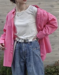 ●短期掲載●メーカー在庫限り●半額SALE●【1/14 LIVEアイテム】ベーシックカラーシャツ