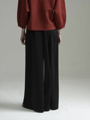 画像6: ●短期掲載●メーカー在庫限り●SALE●【1/14 LIVEアイテム】高身長さんおすすめ！ベルトデザインタックワイドパンツ