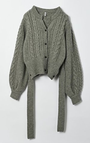 画像5: ●短期掲載●メーカー在庫限り●SALE●【1/14 LIVEアイテム】ケーブルニットカーデ