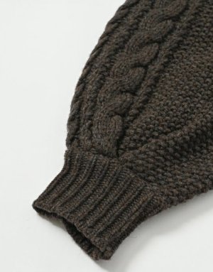 画像12: ●短期掲載●メーカー在庫限り●SALE●【1/14 LIVEアイテム】ケーブルニットカーデ